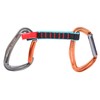 Fybida Climbing Quickdraw Anti‑aging Curved Protection Safety Lock Extender Nylon
