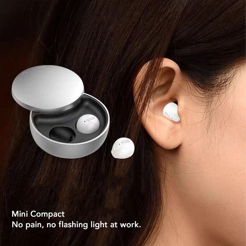 Mini Wireless Earbuds Super Long Endurance Noise Cancelling Bluetooth Headset