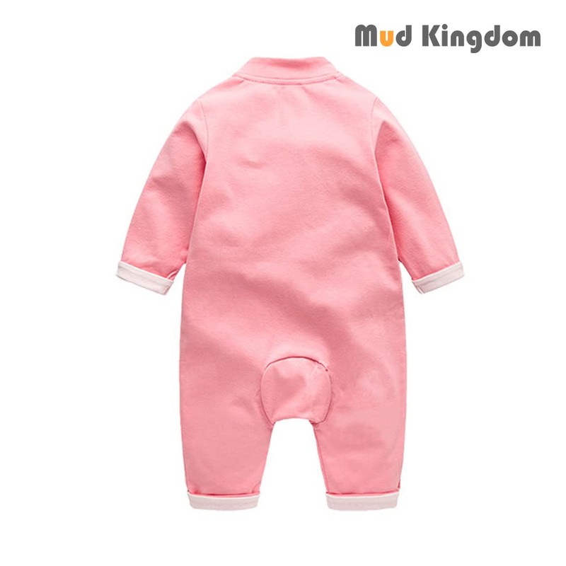 Mud Kingdom - Overol Tradicional Chino para bebé, Rosado, 9