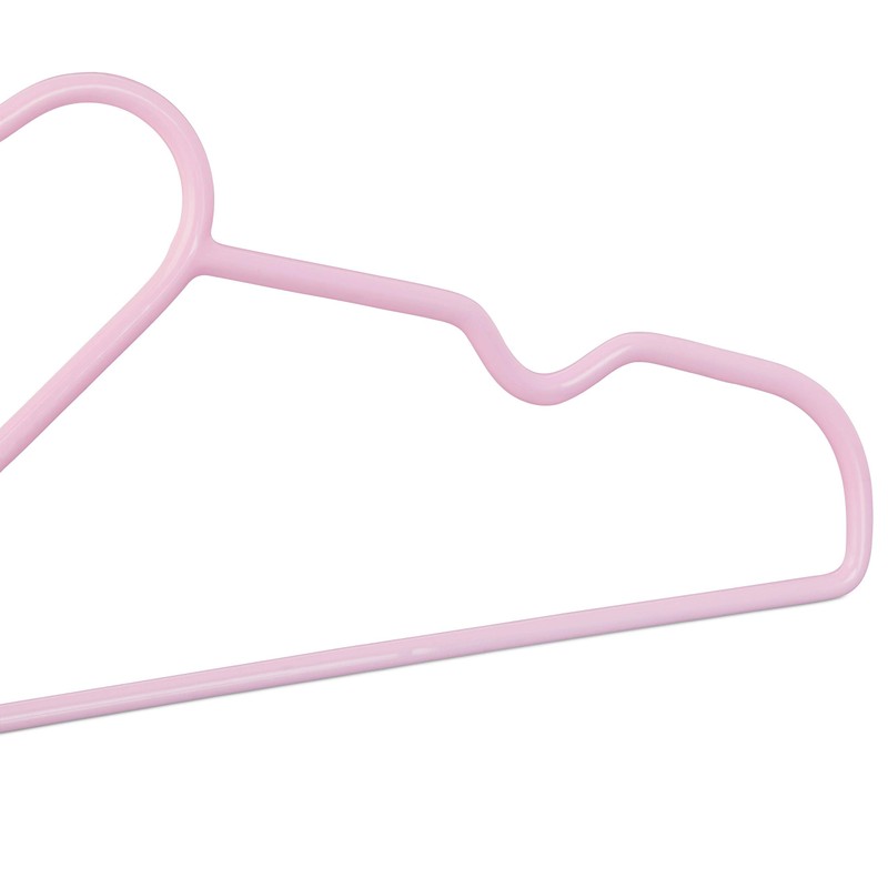 Set of 10 Children's Clothes Hangers heart