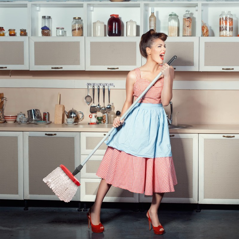 4 Pack Mop Replacement Heads for O-Ceda EasyWrin Spin Mop,