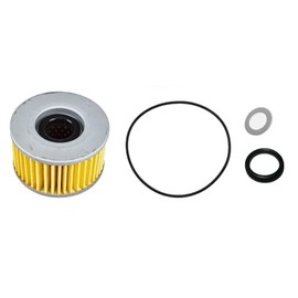 OEM Oil Filter Tune Up Kit 15412-KEA-003 For Honda Pioneer 700 700-4 Foreman Rubicon 500 FA Rincon 650 680, Includes Oil Filter, O-Rings, and Washer.