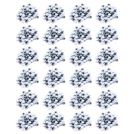 Wiggle Eyes 10 mm, Black, 50 Per Pack, 24 Packs