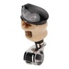 Skull Shape Steering Wheel Spinner 3cm Diameter Metal Resin Turn