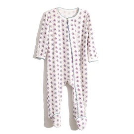 Little Leaf Kids Co., Soft Magnetic Baby Boys Girls Footie Pajamas, Magnetic Closure, One Piece with Mitten Cuffs