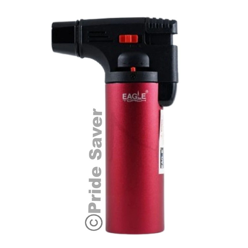 Eagle Jumbo 4" Jet Flame Torch Gun Lighter Refillable Lockable