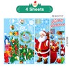 Svanco Xmas Window Stickers Large Chrismas Windows Decals Window Decorations