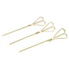 Karat Earth 6" Bamboo Heart Looped Skewer - 5,000 ct