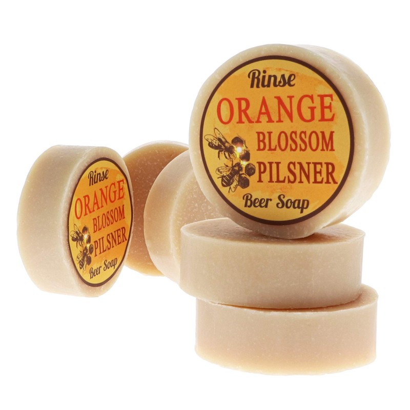 Orange Blossom Pilsner Natural Handmade Soap Boxed