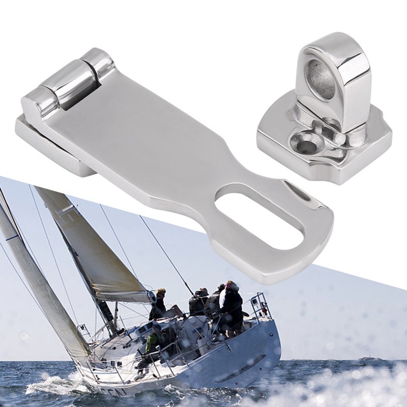 Boat Stainless Steel Locker Latch Clamp Anti Rattle Marine Hatch