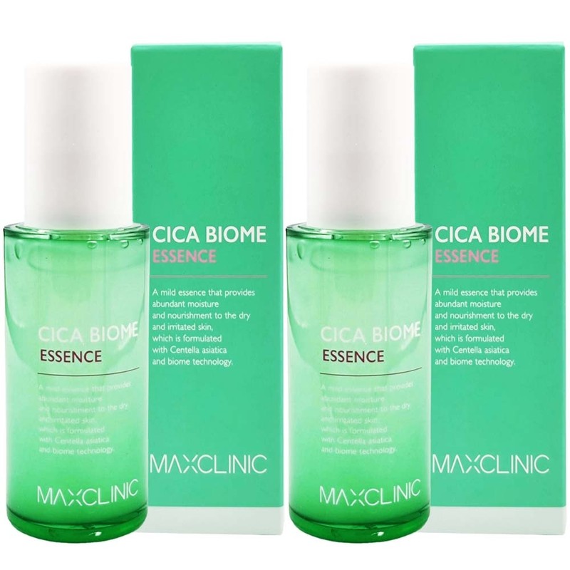 Max Clinic Cica Biome Essence 50ml x 2 Hypoallergenic Multi