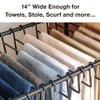 Japard Pants Rack Trolley Hangers Rolling Trouser Hanging Rack 360
