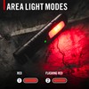 Coast KL35R 600 Lumen Rechargeable LED Pocket Flashlight with RED