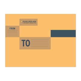 Knock Knock Manila Envelopes, 6-Count, Receive This