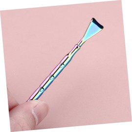 OATIPHO 2Pcs Stainless Steel Blackhead Scraper Tool for Pore Extraction and Facial Cleaning Manual Nose Extractor for Women and Men for Daily Skin Care