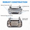 JDMON Chrome Tailgate Door Handle W/Rear Camera Hole Replacement for