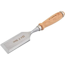 Gunpla 50mm CR-V Wood Chisel Tool Heavy Duty Bevel Edge Non Slip Woodworking Sharp Hand Chisels with Wooden Handle for Carving Cutting Shaving Shaping Scrapping Chopping