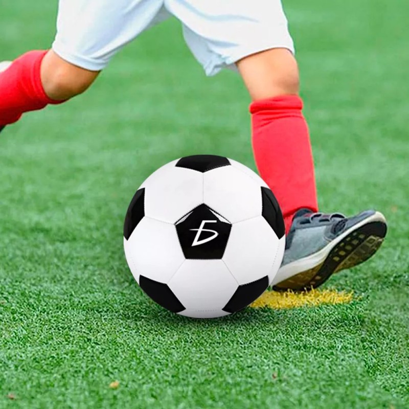 Ele-Gate Balon De Futbol Soccer Del Numero 5 Tradicional Cuero
