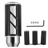 Universal Gear Shifter Shift Knob Headball Aluminum Alloy with 3
