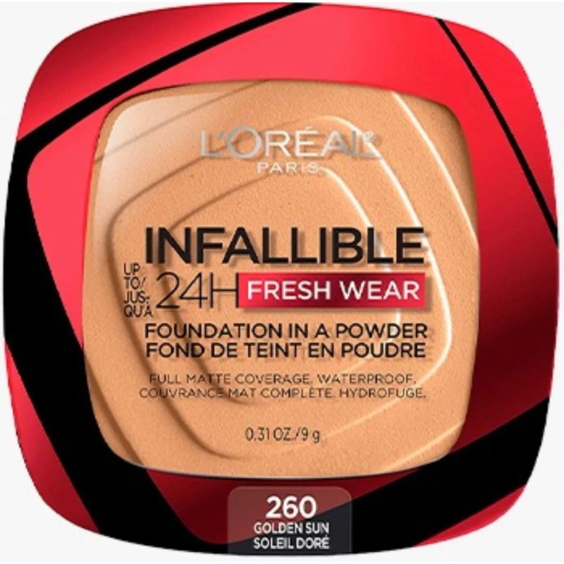 Base En Polvo Infalible De L'oreal Fresh Wear 24horas