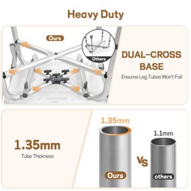 TABEKE Shower Chair for Inside Shower, 550lb Shower Chair with Backrest & Padded Armrest, Height Adjustable Shower Bench, Heavy Duty Shower Seat for Bathtub, Elderly and Disabled