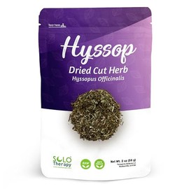 Hyssop Herb, 2 oz (56 g), Hyssop Tea - Hyssopus Officinalis, Resealable Bag (Hyssop Herb, 2, Ounce)