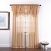 Style Master Elegance - Par de Cortina Transparente, Elegancia, Bisqué