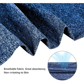 Unisex Multifunctional Headwear Bandana Scarf Elastic Tube Magic Headband Neck Cuff Balaclava Snood Face Mask UV Residence with 15 Filters for Fishing Hiking Running Cycling, black