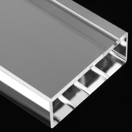 VILLCASE Chinese Calligraphy Paperweight, Glass Weights Holding Paper Flat, Painting Writing Drawing Town Ruler Tool for Calligraphy Practice Office Desk Accessories