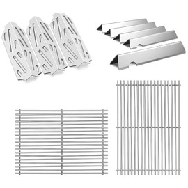 Shengyongh SS66095(2-Pack) SS6632(5-Pack) 66041(3-Pack) for Weber Genesis 2 Grill Parts 66795 Heat Deflector for Weber Genesis ii E-310 E-315 E-335 S-335 300 Series GS4