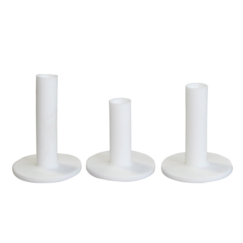 Golf Rubber Tee for Hitting Mat, 3 Different Sizes Packed