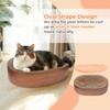 ComSaf Cat Scratcher Bed, Corrugated Cardboard Cat Scratch Bed Lounge