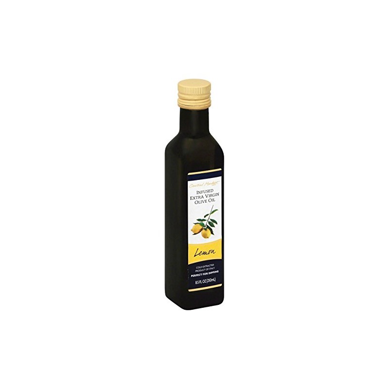 Central Market Lemon Infused Extra Virgin Olive Oil, 8.5 oz