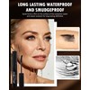 Brown Mascara for Eyelashes,Volumizing Tube Mascara for Older Women 60