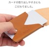 Abrasas Buttero Leather Edition Thin Card Case, Made in Japan,