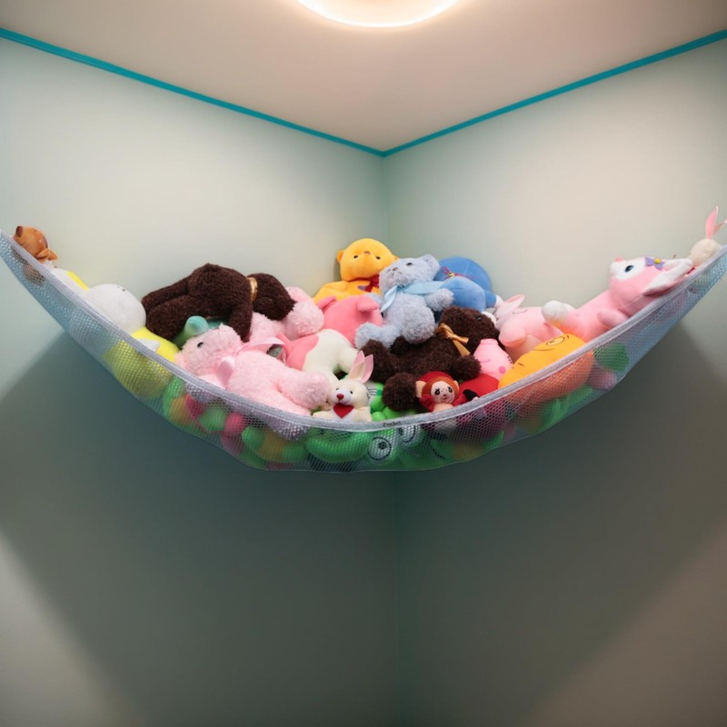 Powkoo Teddy Hammock Extra Large Toy Hammock for Stuffed Animals