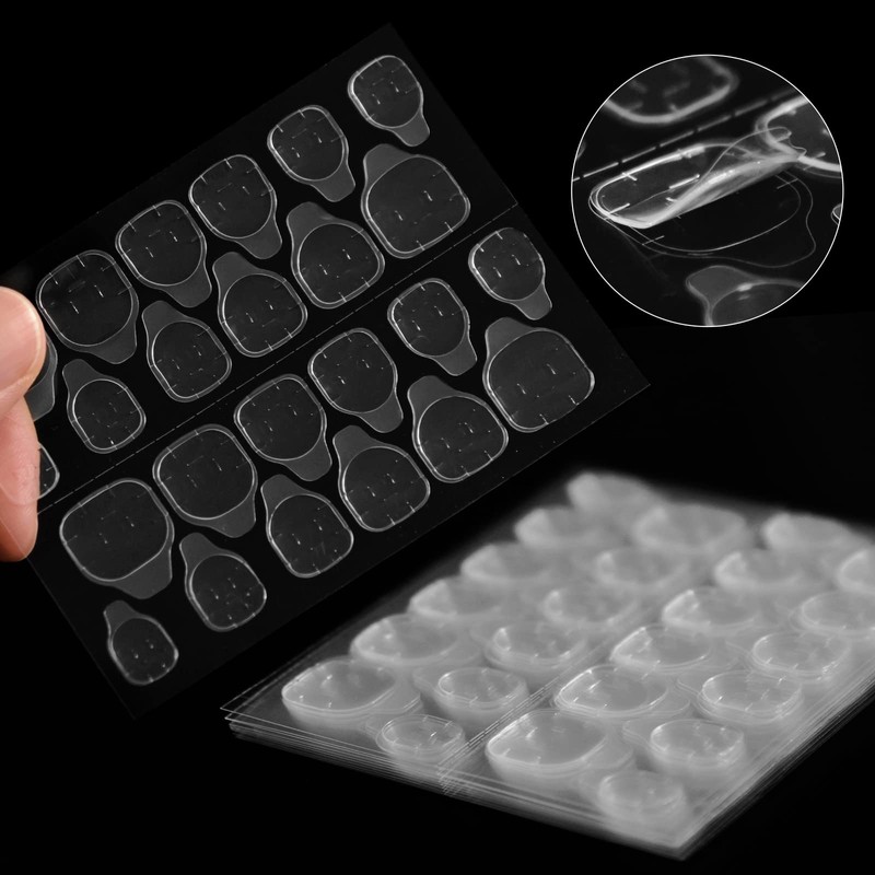 IMABC Double Side Glue Sticker for Press on Nails, 20pcs,