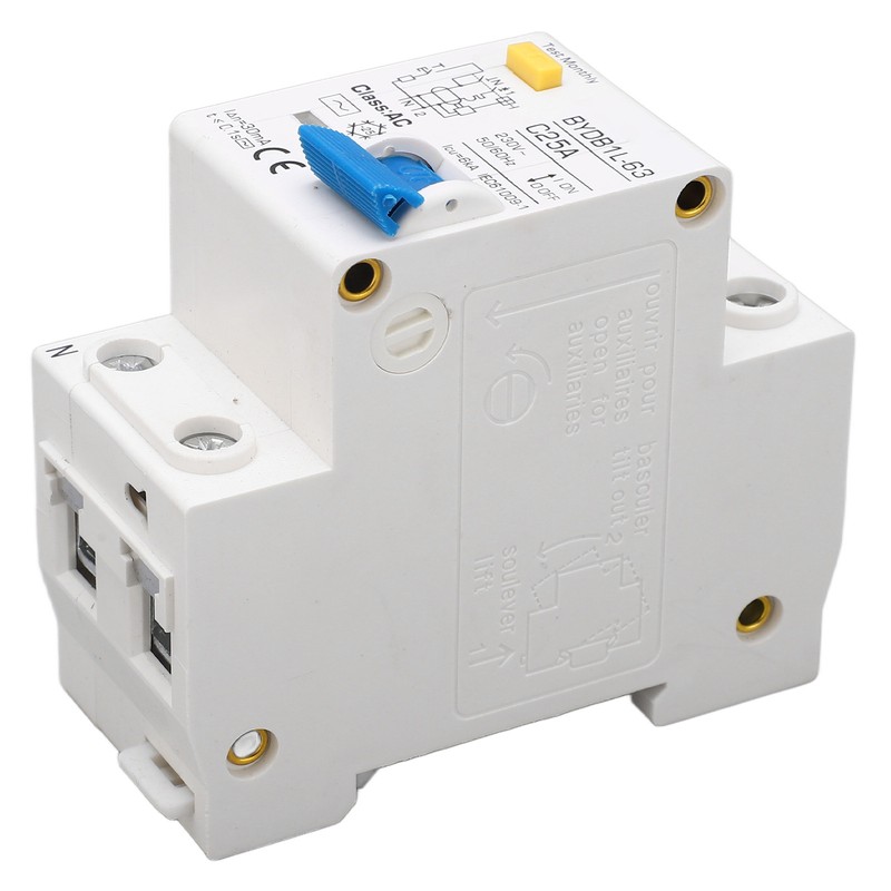 Circuit Breaker Leakage Protection Pa66 Sensitive Response 1P+N Circuit Breaker