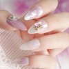 OUDQFCJ Short Nail Covers 240 Pieces Artificial Nails Short Ballerina