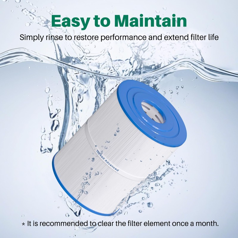 TOREAD NSF-50 Certified Watkins 31114 Replacement Tiger River Spa Filter,