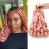 French Curl Braiding Hair 12 Inch Curly Braiding Hair Pre