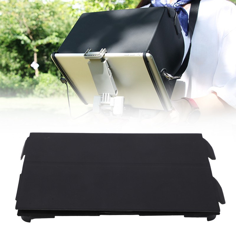 ZG72 Tablet Hood Sun Shade 11 Inch Leather Magnetic Folding