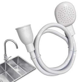 6.56FT/2M Sink Spray Hose,Faucet Sprayer Hose,Sink Hose Attachment for Portable Hand Held Shower Head Sprayer,Shampoo Sprayer Hose for Bathing Baby,Pets,Washing Hair,Rinsing Vegetables