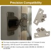 Hinge Mounting Plate Replacement for Blum 1 5/8" Overlay 110