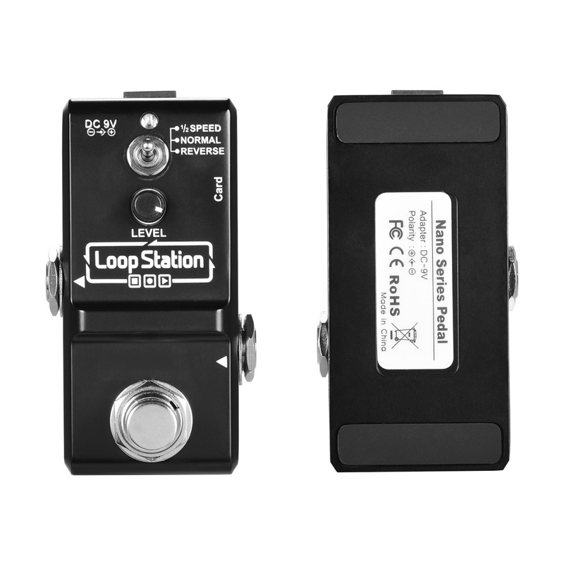 ammoon Loop Station Mini Guitar Looper Effect Pedal 10 Minutes
