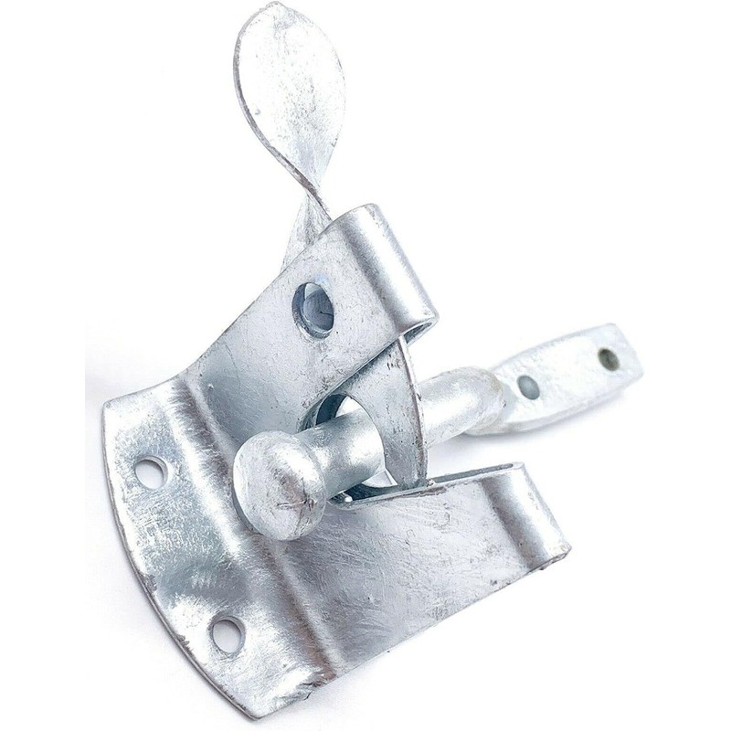 3DBUYER Heavy Duty Self-Locking Garden Outdoor Lock Auto Gate Latch