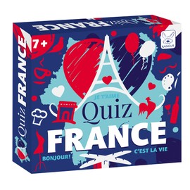 Board Game Quiz Que Savez-vous de la France Educational Game Family Game Board Games for Children and Adults Quiz France from 7 Years