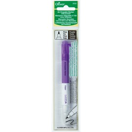 Clover 5032 Purple Fine Air Erasable Marker with Eraser