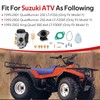 JAVIK Carburetor Intake Manifold Boot For Suzuki QuadRunner 250 LT-F250