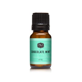 P&J Trading Fragrance Oil | Chocolate Mint Oil 10ml - Candle Scents for Candle Making, Freshie Scents, Soap Making Supplies, Diffuser Oil Scents